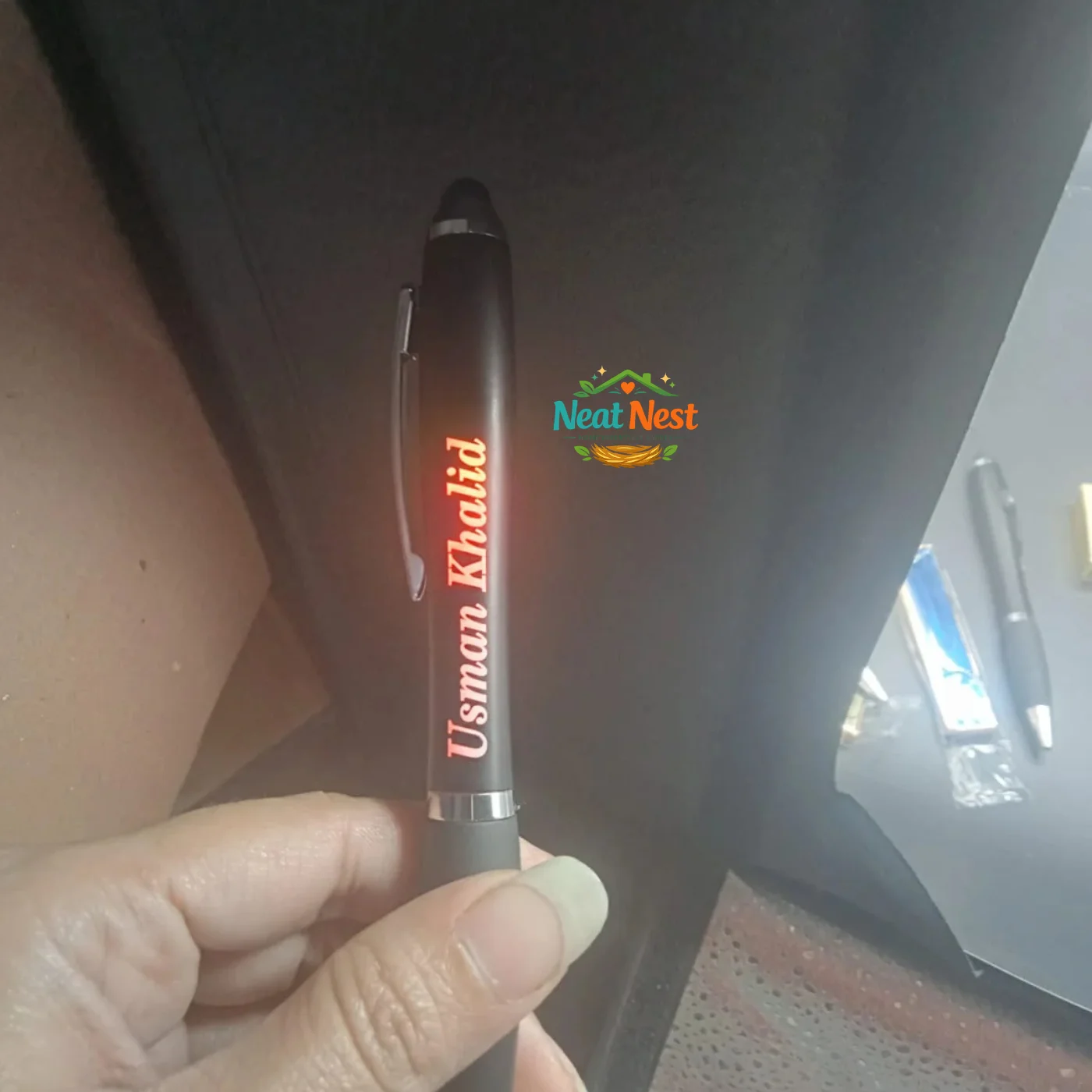 Customized LED PEN. Light PEN with Stylus